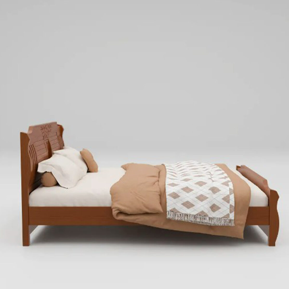 Restful Bed 5 Feet (RHL-BED-130-004) - Image 2