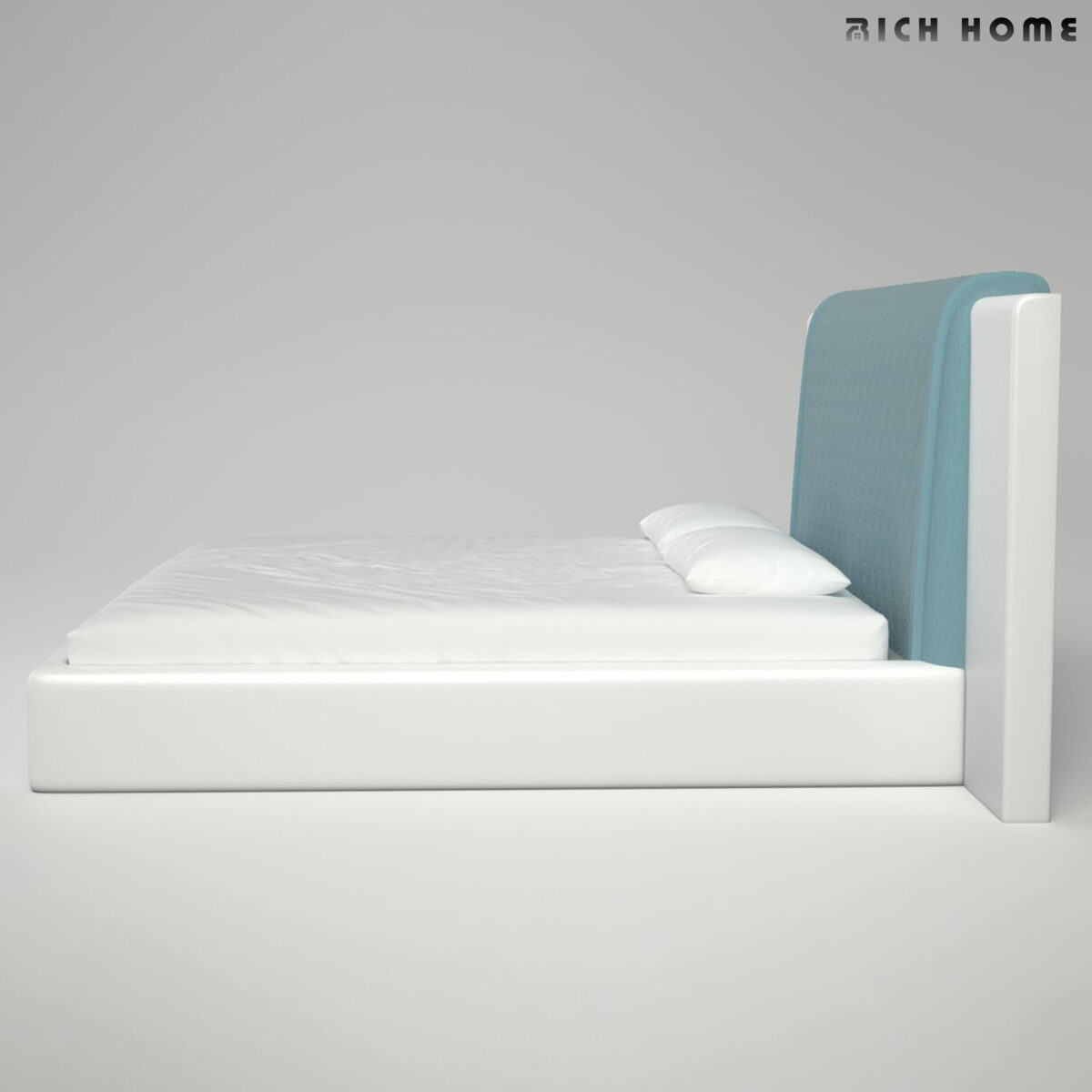 Velvet Bed 5 Feet 6 Inch (RHL-BED-130-014) - Image 2