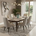 Cozy  Dining Table 6 Setter  (RHL-DNT-300-011) - Image 2