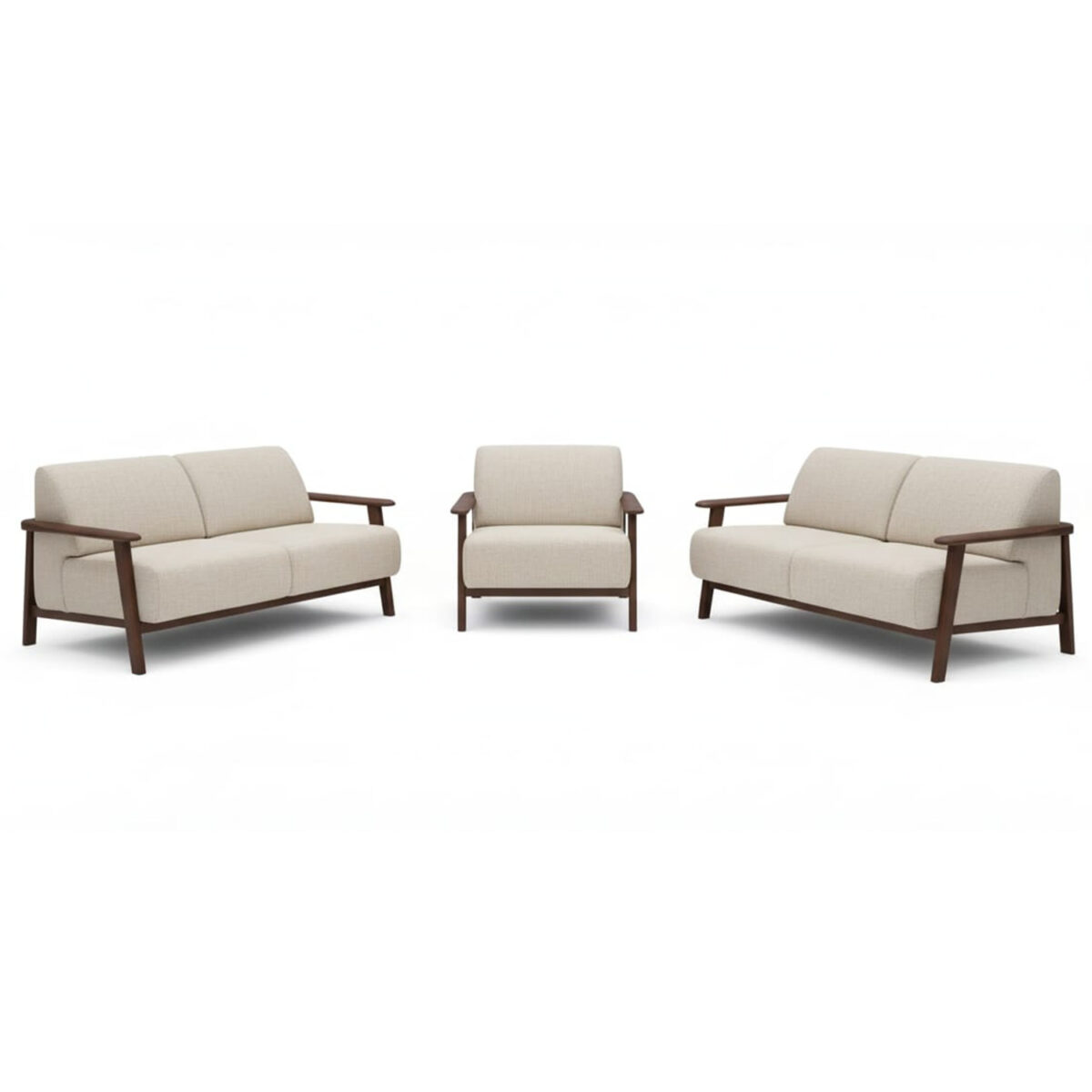 Waves Sofa (2+2+1) (RHL-SOF-300-024) - Image 1